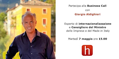 Business Call Internazionalizzazione con Giorgio Aldighieri