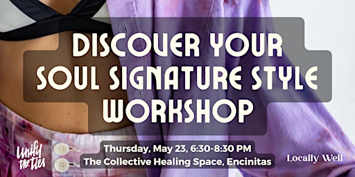 Imagem principal de Discover Your Soul Signature Style Workshop