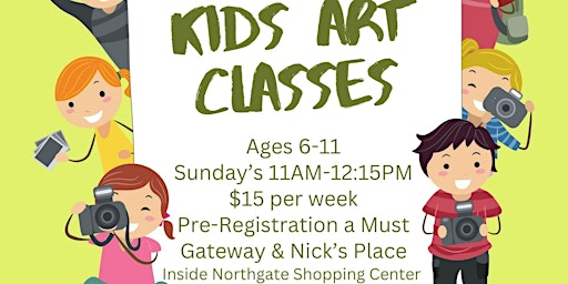 Children's Art Classes May 26 primary image