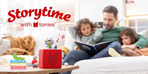 Immagine principale di Storytime with tonies for Share A Story Month 