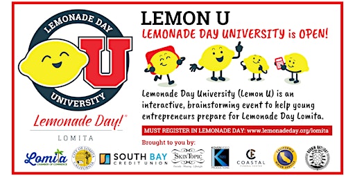 Immagine principale di Lemon U (Lemonade Day Lomita University) 2024 