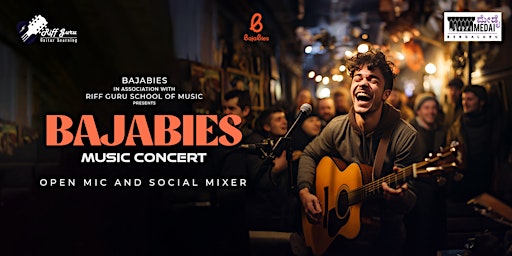 Imagem principal do evento Open Mic & Social Mixer - Bajabies Music Concert