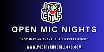 Imagem principal do evento PoetryAndChill Open Mic Night