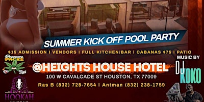 Summer Kick Off Pool/Patio  Party primary image