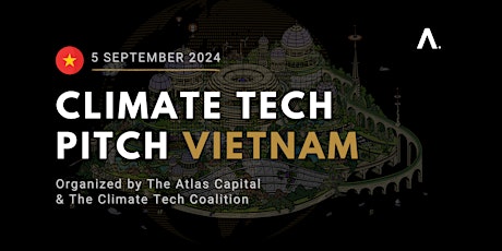 Imagem principal do evento Climate Tech Pitch #Vietnam