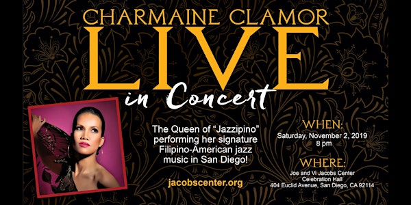 Jacobs Presents: Charmaine Clamor Live in Concert