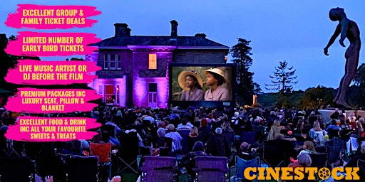 Primaire afbeelding van THE COLOR PURPLE - Outdoor Cinema Experience at Lewes Castle