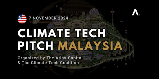 Imagen principal de Climate Tech Pitch #Malaysia