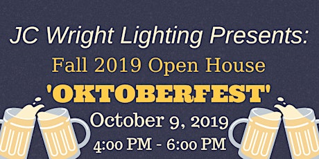 JC Wright Lighting Presents: Fall 2019 Open House - 'Oktoberfest!' primary image