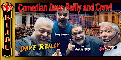 Imagem principal do evento Comedian Dave Reilly and Crew!