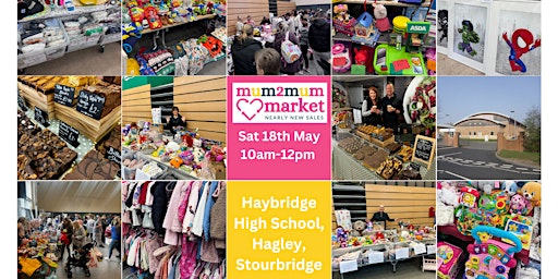 Imagem principal do evento Hagley Stourbridge Mum2Mum Pre-Loved Baby & Children's Market
