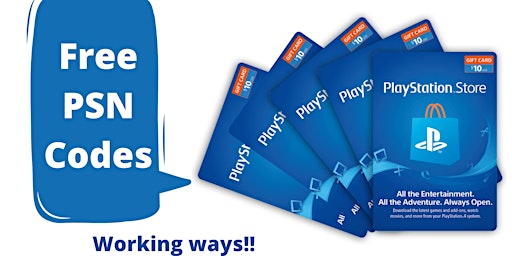 Imagen principal de ❤️‍ How to Redeem PSN Gift Card Codes 2024FREE PSN GIFT CARD CODES 2024 ⚡⚡
