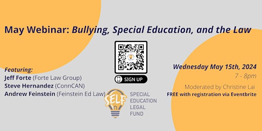 Image principale de Bullying, Special Education, and the Law