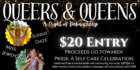 Queers and Queens: A Night of Debauchery Fundraiser