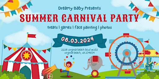 Dreamy Baby Studios Summer Carnival Party  primärbild