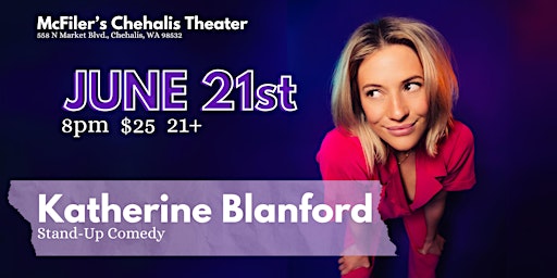 Katherine Blanford | Stand-Up Comedy | 21+  primärbild