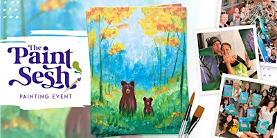 Image principale de Mothers Day Painting Event in Fort Thomas, KY – “Forest Grizzlies”