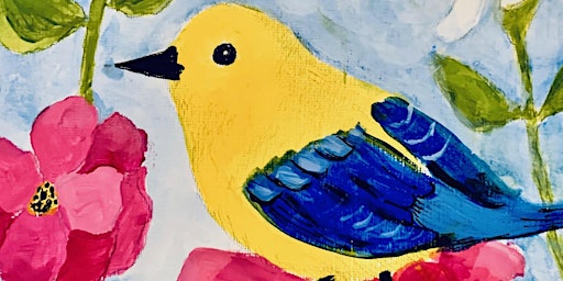 BIRDS & BLOOMS PAINTING CLASS primary image