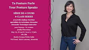 Ta posture parle - Your Posture Speaks -- Série de 4 cours/4-Class Series primary image