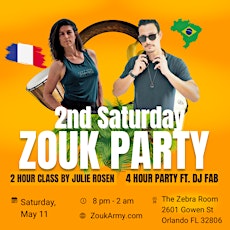 2nd Saturday Zouk MAY 2024