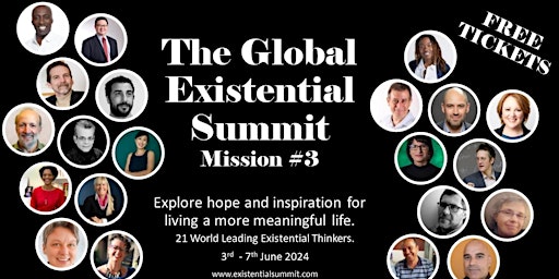 Imagem principal de The Global Existential Summit - Mission #3 (June 2024 Re-launch)