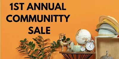 1st Annual Community Sale primary image