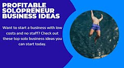 Primaire afbeelding van 10 Profitable Solopreneur Business Ideas Anyone Can Start