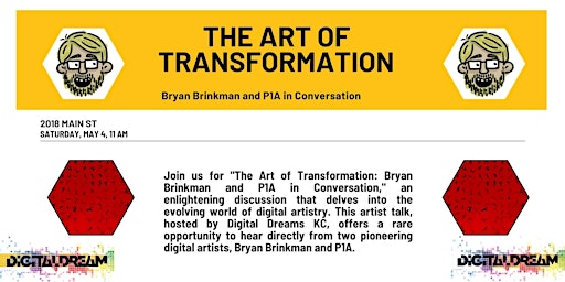 Imagem principal do evento The Art of Transformation: Bryan Brinkman and P1A in Conversation