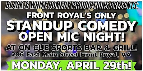 Standup Comedy Open Mic Night! & The Birthday Roast of Ace Jackson!