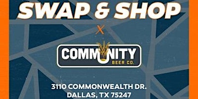 Swap and Shop #12 Hosted by Community Beer Co.  primärbild