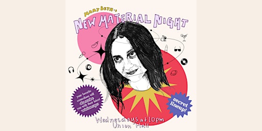 Primaire afbeelding van Mary Beth’s New Material Night (with friends)