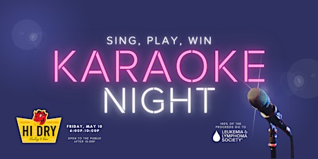 Karaoke Event in Support of LLS