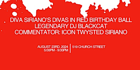 Diva Siriano's Divas in Red Birthday Ball