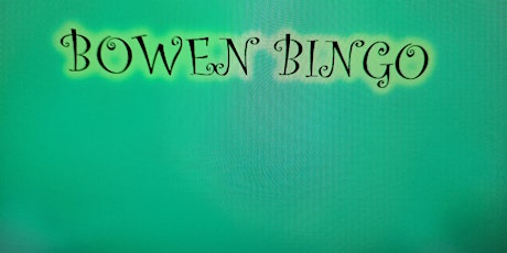 Bowen Branch Bingo for Young People
