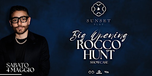 Primaire afbeelding van InfoMilano | ROCCO HUNT Live Inaugurazione Sunset Play Club a Mediglia (MI)