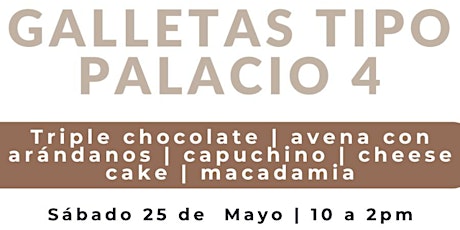 Hauptbild für Galletas Tipo Palacio 4 con la Chef Liza Ojeda en Anna Ruíz Store