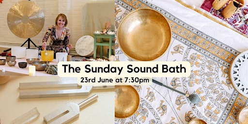 Imagem principal do evento The Sunday Sound Bath