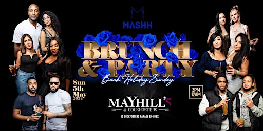MASHH BRUNCH N PARTY 90s - 00s RNB HIPHOP DANCEHALL & SLOW JAMS  primärbild