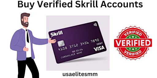 Primaire afbeelding van Buy Verified Skrill Accounts in Cheap This Year