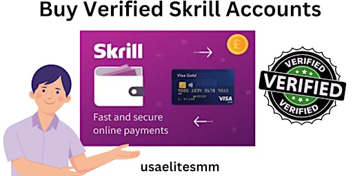 Primaire afbeelding van Buy Skrill Verified Accounts in Cheap