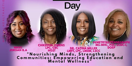 Imagem principal do evento MTV Mental Health Action Day Nourishing Minds, Strengthening Communities: