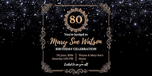 Immagine principale di Mary Sue's 80th Birthday Celebration 