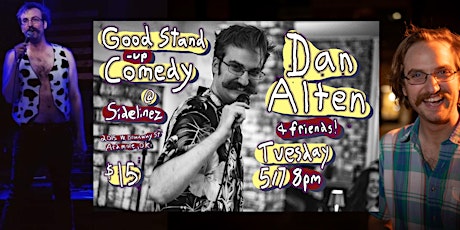 Dan Alten (Good Stand Up Comedy) at Sidelinez