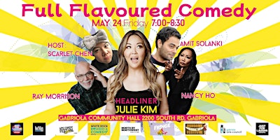 Imagem principal de FULL FLAVOURED A Comedy Night to Celebrate Asian Heritage Month