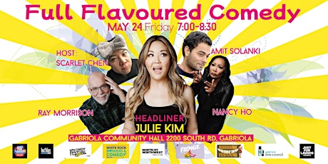 FULL FLAVOURED A Comedy Night to Celebrate Asian Heritage Month