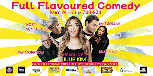 Image principale de FULL FLAVOURED A Comedy Night to Celebrate Asian Heritage Month