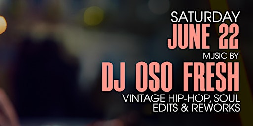 DJ Oso Fresh primary image