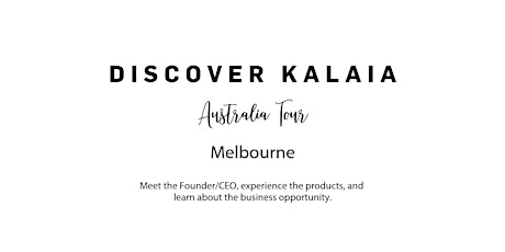 Discover Kalaia - Australia (Melbourne) primary image