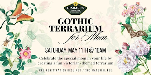Imagem principal do evento Goth Terrarium for Mom