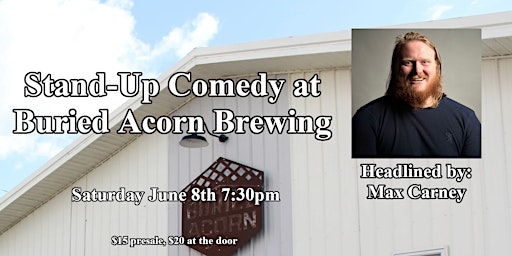 Primaire afbeelding van Stand Up Comedy at Buried Acorn Brewing Company